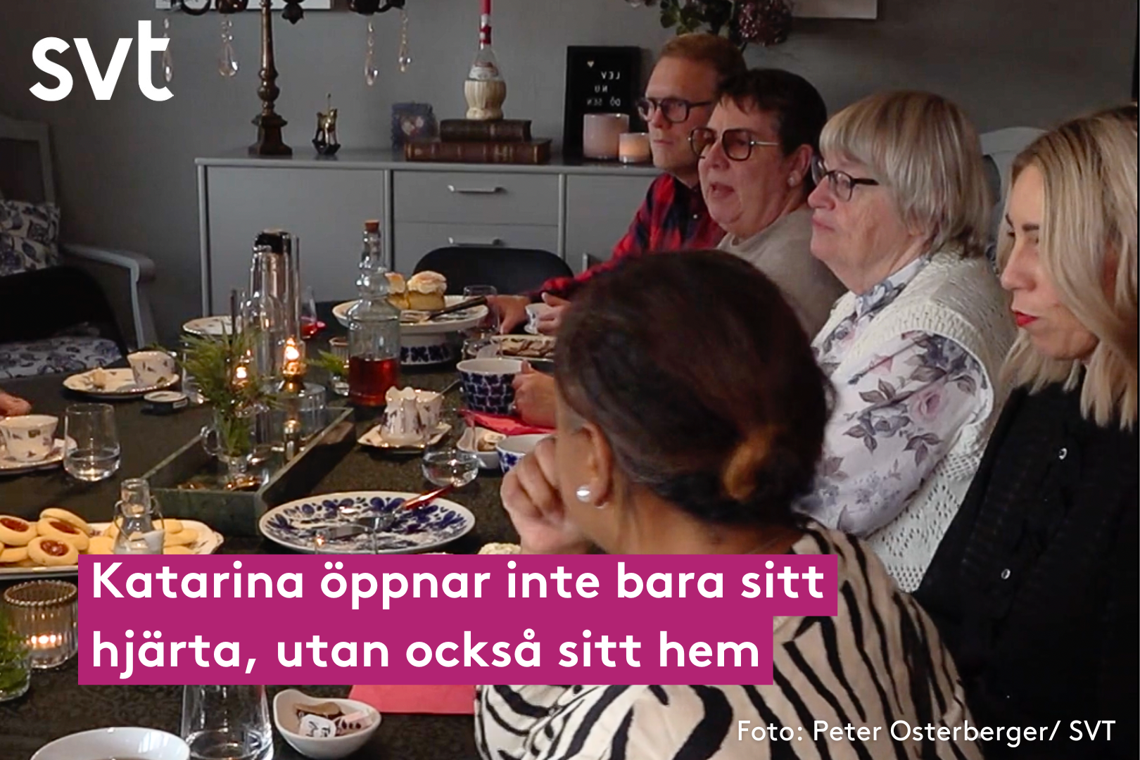SVT Halland - Full rulle runt fikabordet