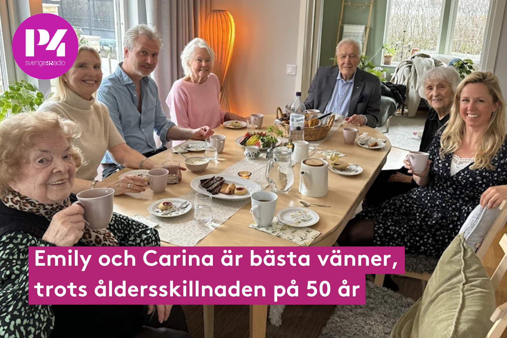 P4 Stockholm – Emily fann en ny bästis i 95-åriga Carina