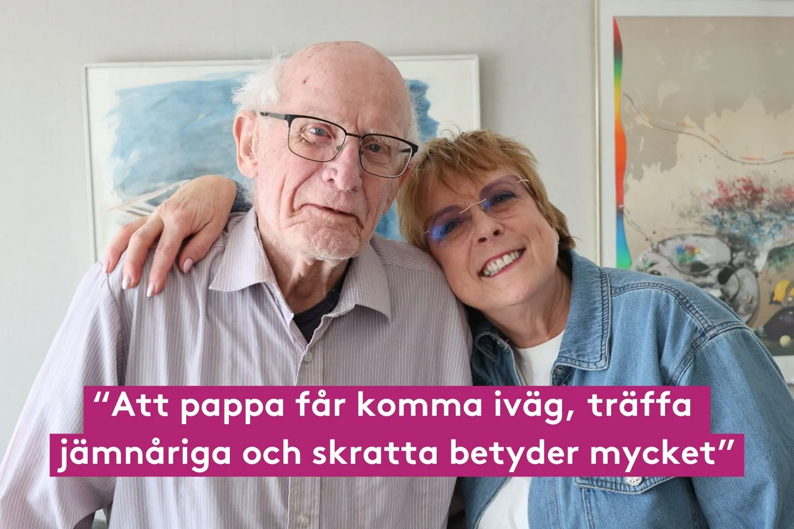 Anitas 97-åriga pappa – Ensam och på annan ort