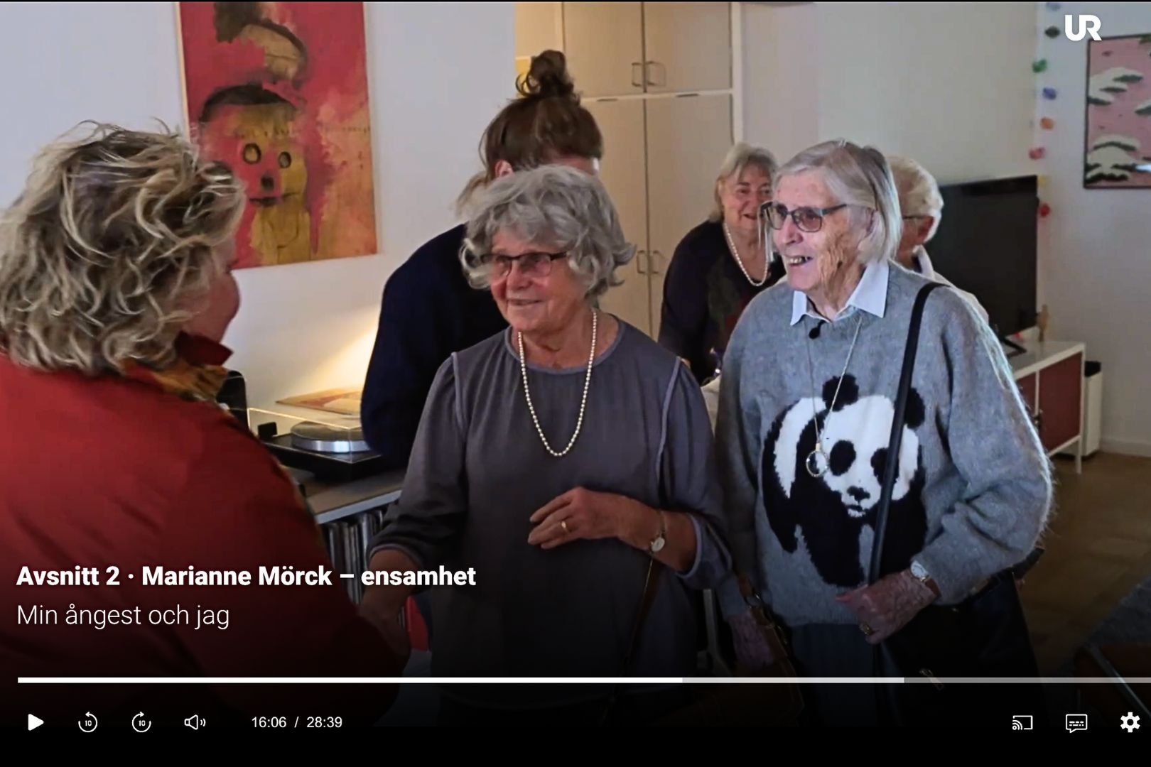 Marianne Mörck träffar Äldrekontakt