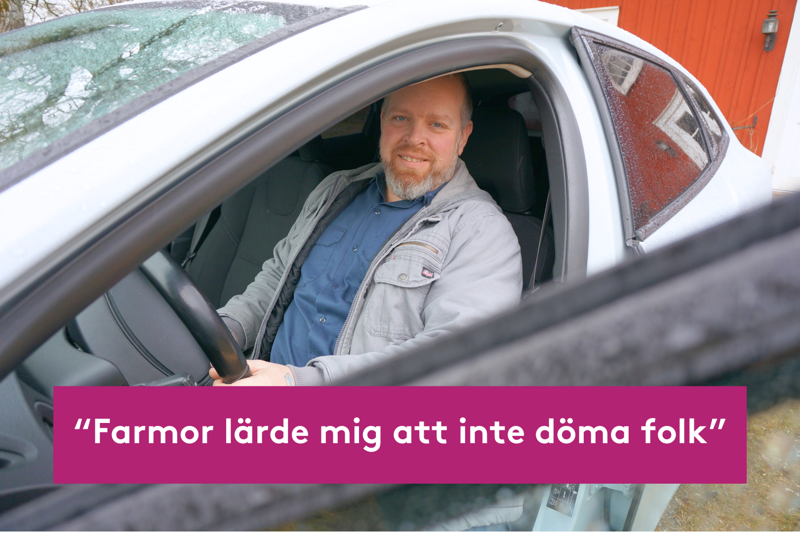 Möt Niclas, volontärchaufför för fikagruppen i Växjö