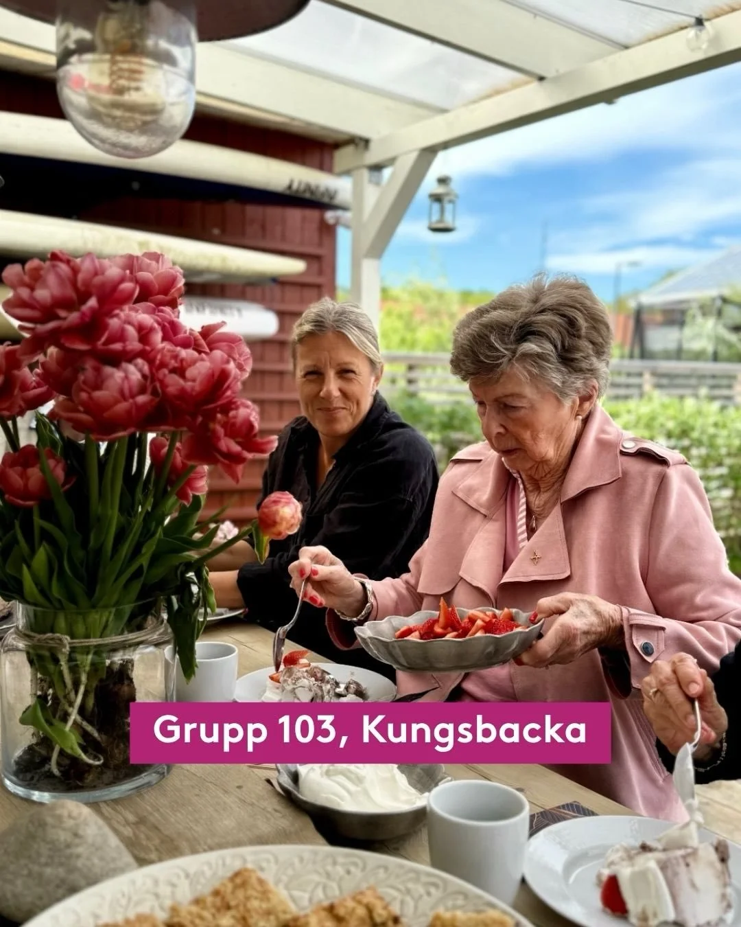 Vilka fina s&ouml;ndagar vi haft tillsammans i maj! Sommaren &auml;r n&auml;stan h&auml;r, och m&aring;nga grupper har passat p&aring; att ha sina tr&auml;ffar utomhus &ndash; s&aring; h&auml;rligt! ☀️

Vill du ocks&aring; vara med p&aring; v&aring;r