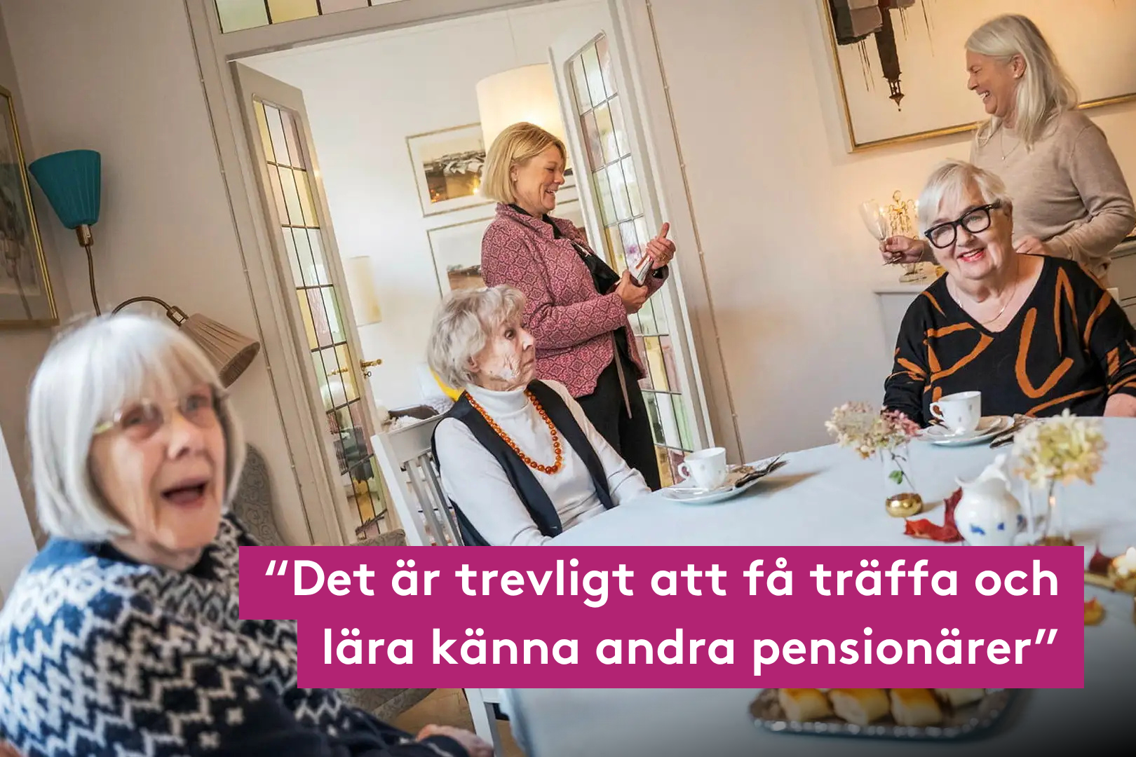 Dagens Nyheter – Fika för äldre ska bryta ensamheten