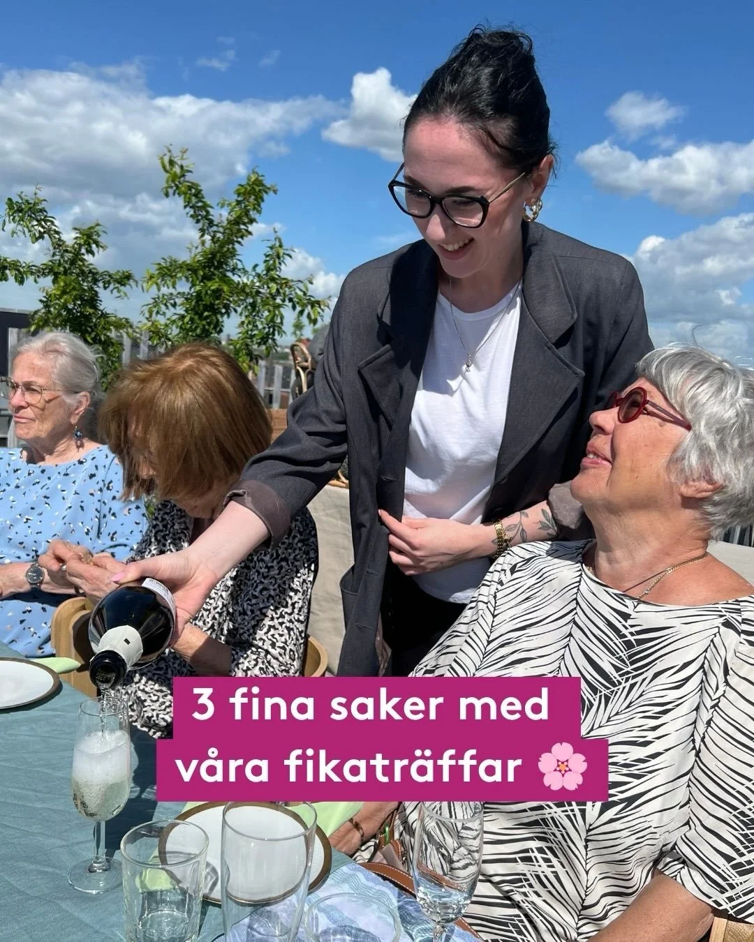 Samtal, nya bekantskaper och n&aring;got att se fram emot. Det &auml;r n&aring;gra av de saker v&aring;ra g&auml;ster uppskattar mest med fikatr&auml;ffarna med &Auml;ldrekontakt varje m&aring;nad. 💜

Anm&auml;l dig du ocks&aring;, eller tipsa n&ari