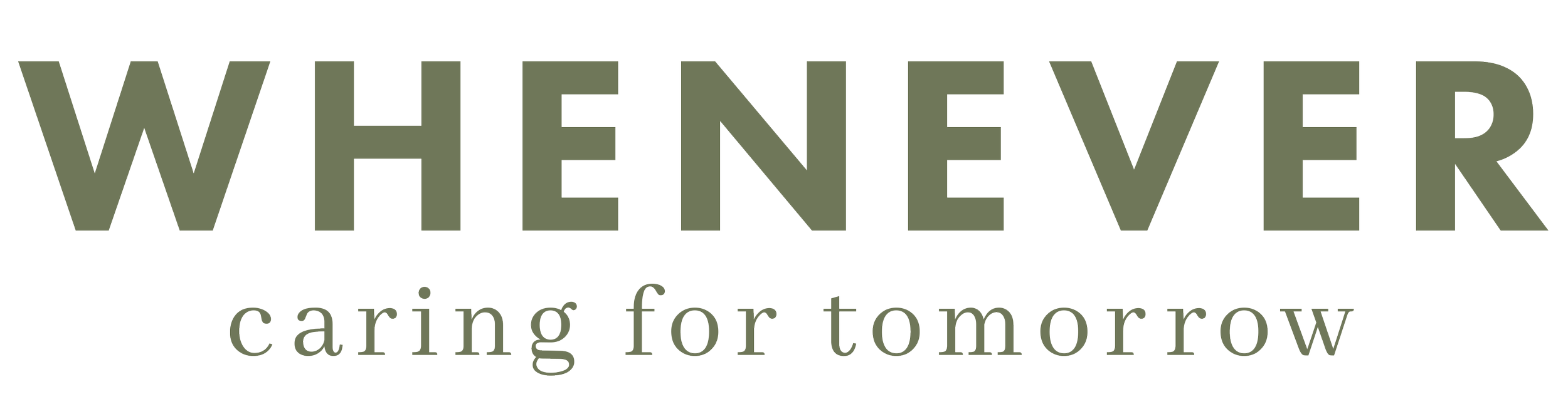 Logotyp för organisationen WIFENER med texten 'caring for tomorrow' under.