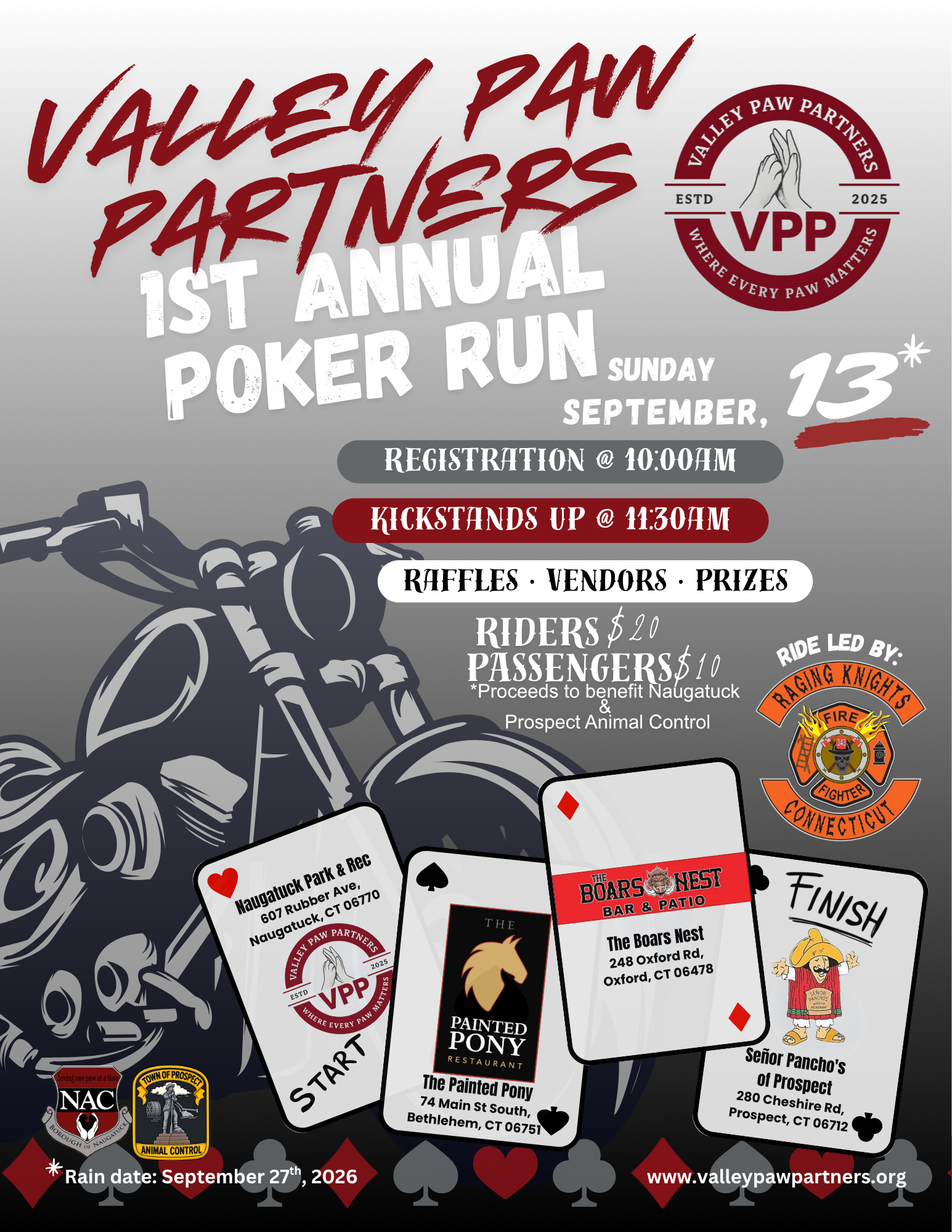First Annual Poker Run!
