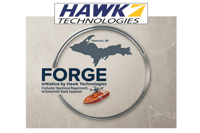 Hawk Technologies Awarded Michigan Maritime Innovation Grant for FORGE Program