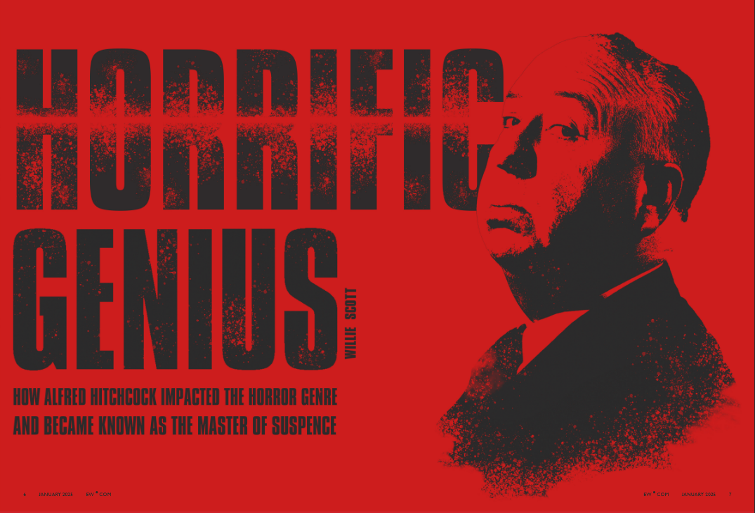 Alfred Hitchcock Article Spread.