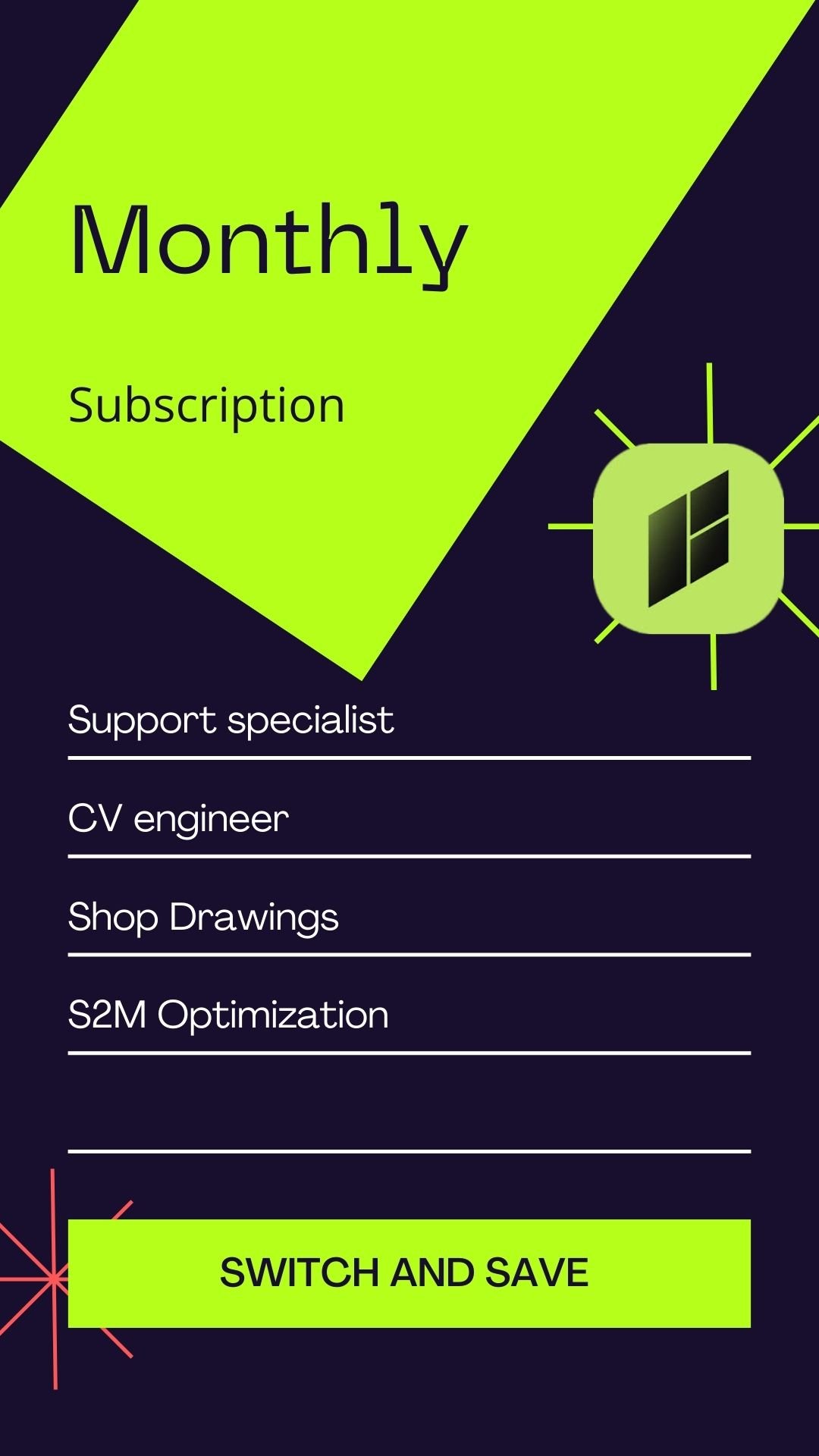 Monthly Subscription