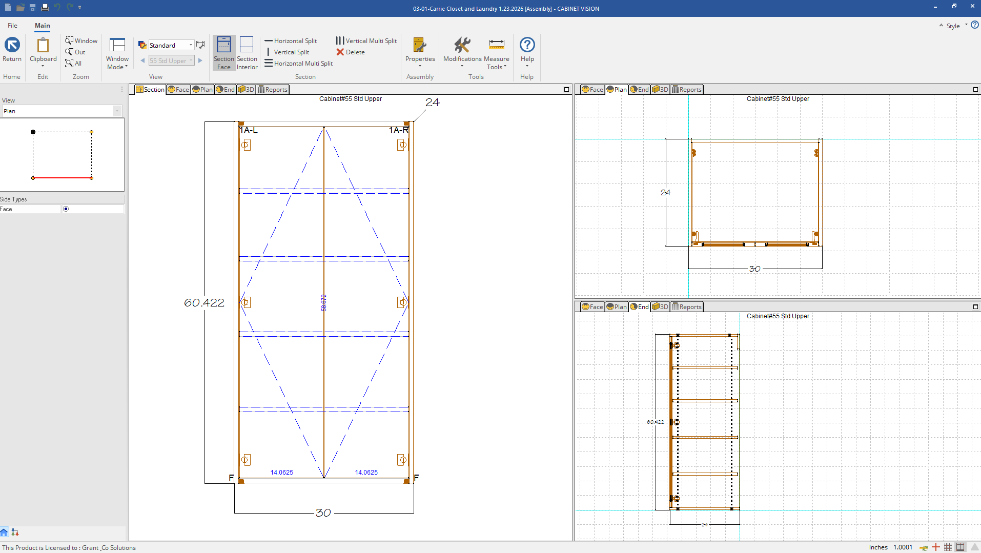 “Cabinet Vision engineering for cabinet manufacturing