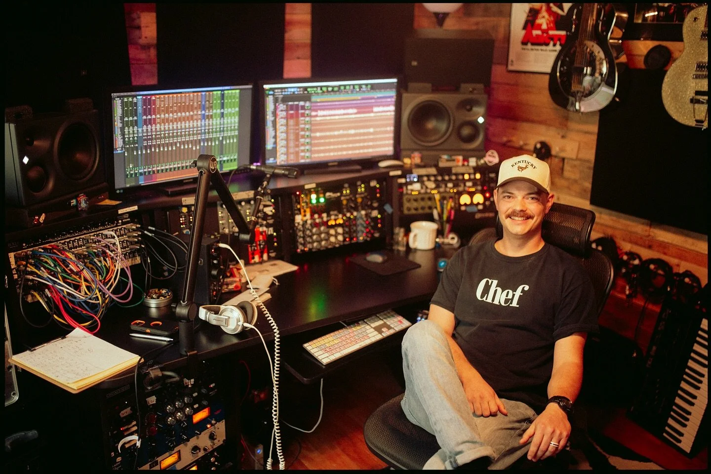 We were cookin ya&rsquo;ll! Another awesome Sunday working on some tunes with @leviorrofficial and @mattjournigan / @blackhorserun.

Thanks @patrickglackmeyer for hanging! 📸

#independentartist 
#nashvillemusicscene 
#studioratsmusic