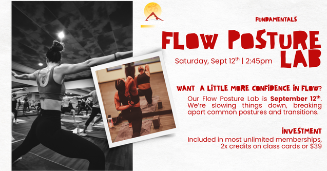 Flow Posture FUNdamentals