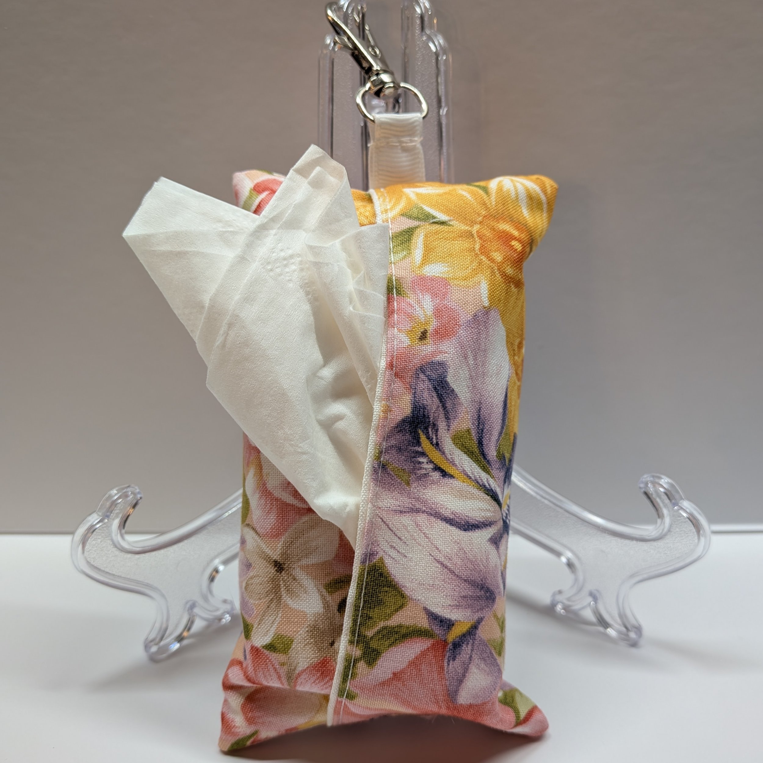 Vintage Floral - Travel Tissue Pouch