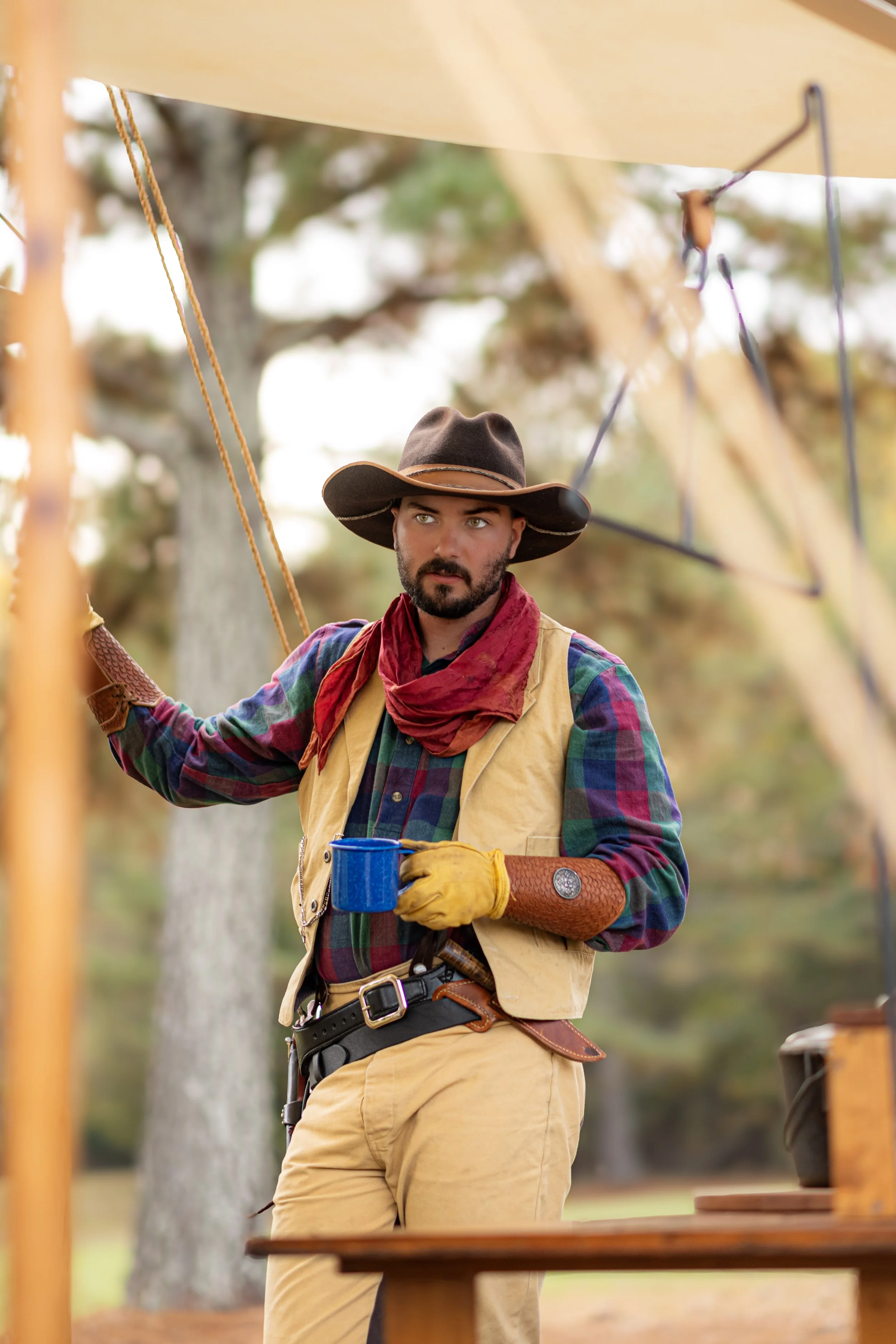 Cowboy portrait Covington GA Magazine Publication