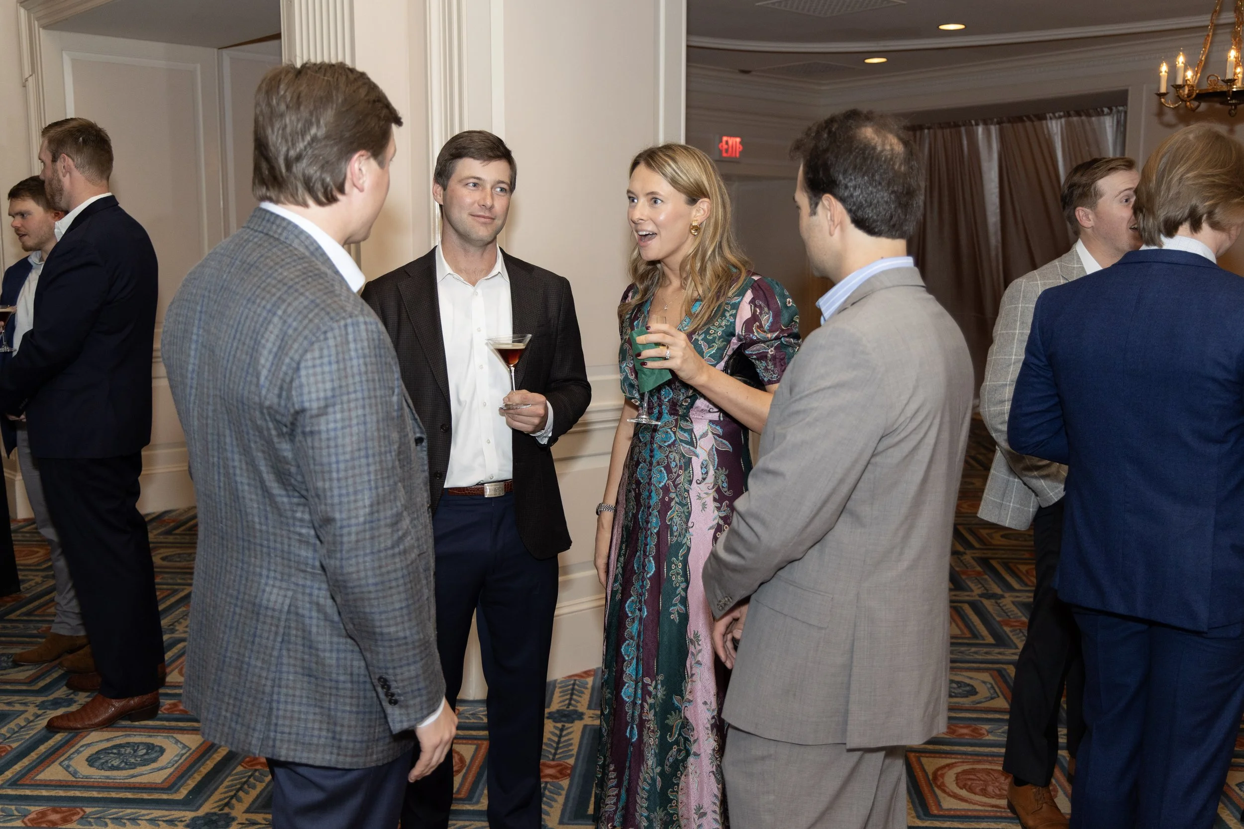 Rehearsal Wedding Dinner at Capital City in Atlanta for Martenson Law