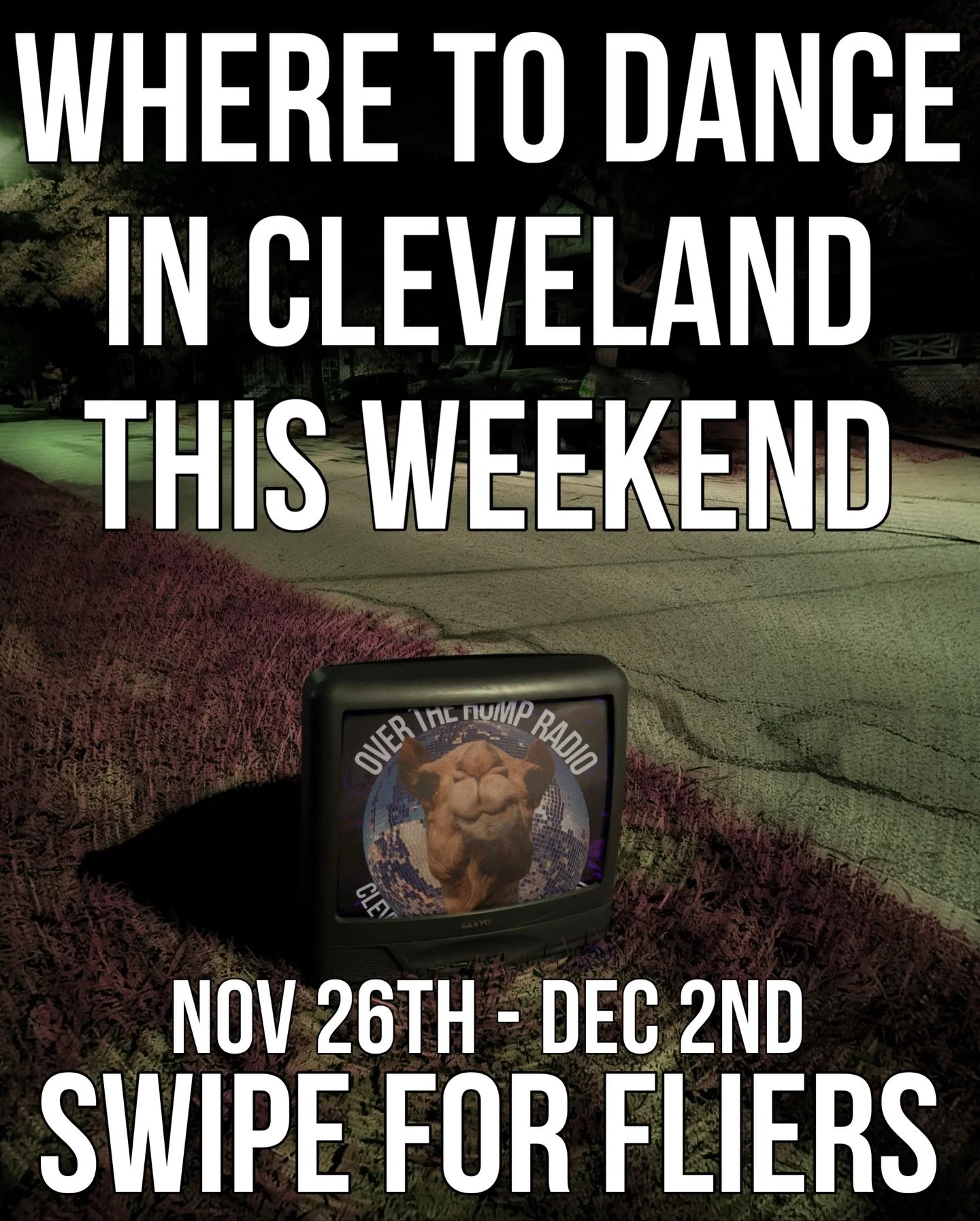 🍁WHERE TO DANCE IN CLEVELAND THIS WEEK🍁
Swipe for fliers 

This special holiday week has no shortage of events that&rsquo;s for sure!!! I had to condense some of these fliers just to be able to post them all!!! How are you celebrating this week? Yo