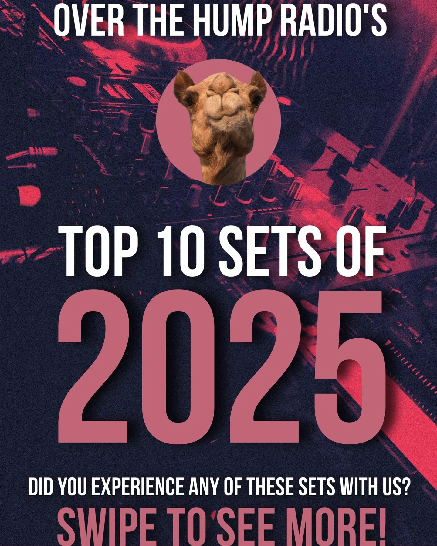 ✨OUR TOP SETS OF 2025✨
Did you experience any of these sets with us? What was your top set of 2025? Let us know in the comments below! ⬇️

1. Eris Drew - @ithqdetroit Samhain 11.1.25
2. @jeff_mills_official - @movementdetroit festival 5.24.25
3. @dvs