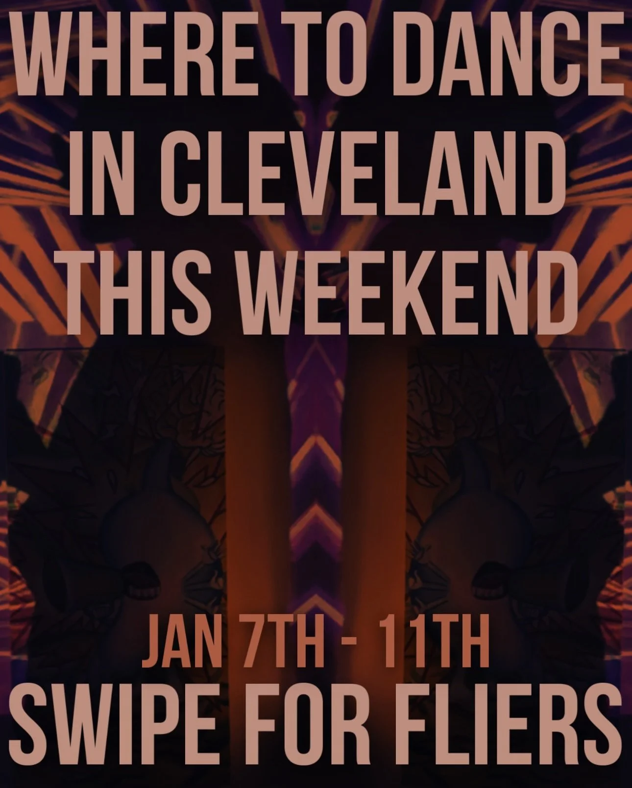WHERE TO DANCE THIS WEEKEND IN CLEVELAND
Swipe for fliers &amp; save for later!
✨
We ain&rsquo;t tired from the Holidays. Well maybe&hellip; but that isn&rsquo;t going to stop us from dancing!! Where are you dancing this weekend? 
🪩🕺🤍
Don&rsquo;t 