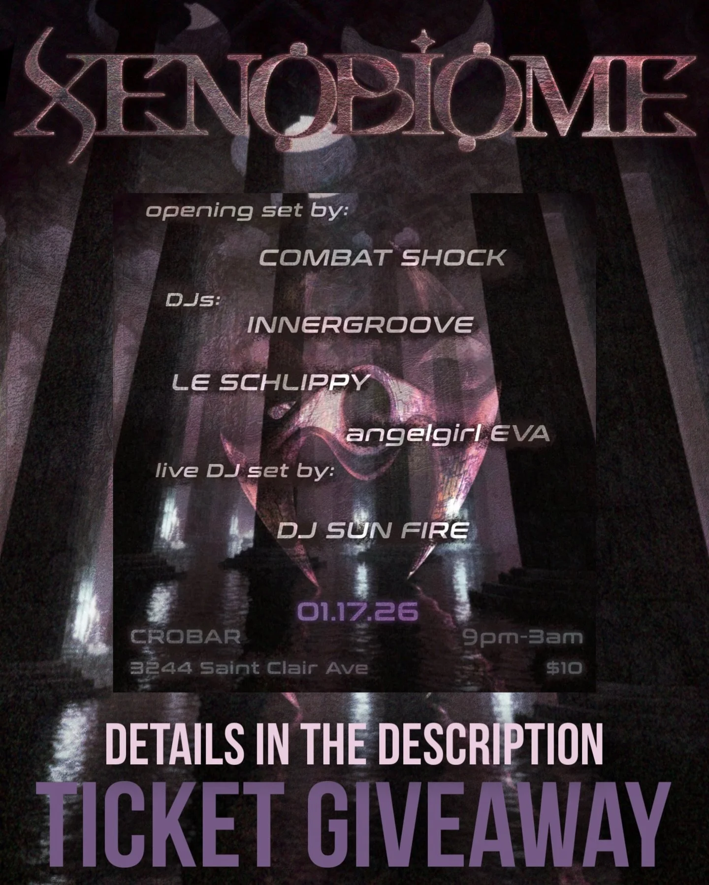 💜TICKET GIVEAWAY FOR THE FREAKS💜

How to enter the giveaway to win 2 free tickets????
1. Follow @over_the_hump_radio and @angelgirl.eva to stay up to date on future events. 
2. Comment your favorite emoji below 🖤✨
****WINNER WILL BE CHOSEN RANDOML