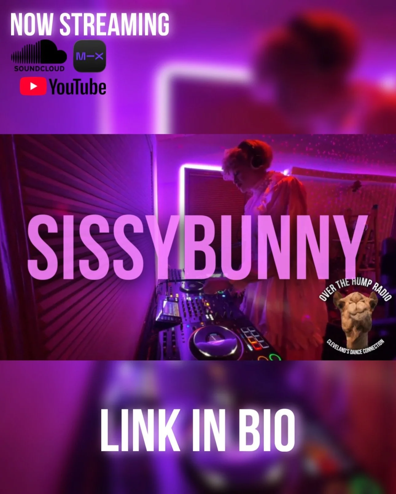 💗NOW AVAILABLE FOR STREAMING💗
SoundCloud - YouTube - MixCloud
🔗 link in bio 🔗 

You can now listen back to Sissybunny&rsquo;s phenomenal 2 and a half hour set from Wednesday! You can expect to hear house, techno, breaks, and beyond!

SissyBunny &