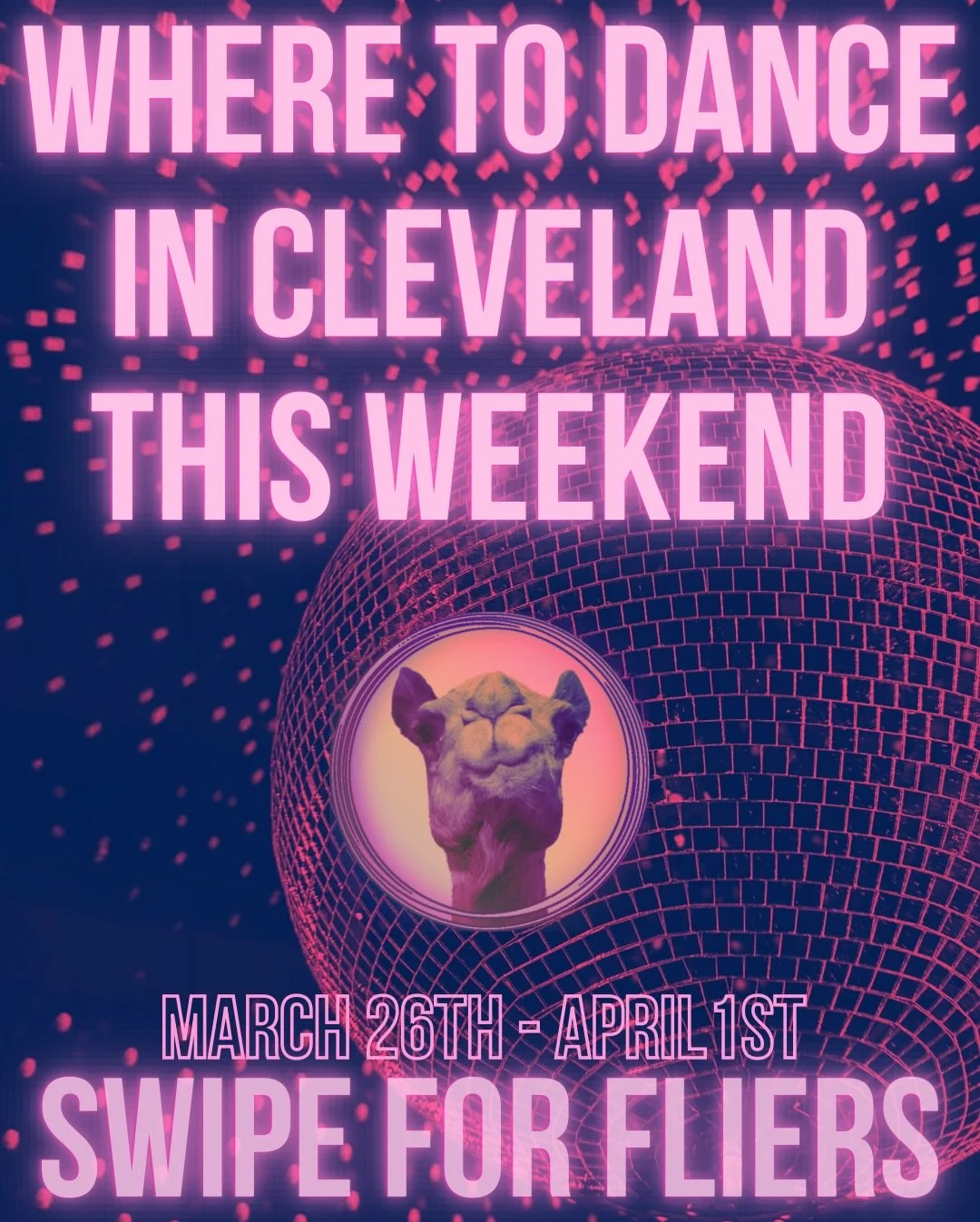 YOUR WEEKLY GUIDE TO THE DANCEFLOOR 🕺🪩✨

Spring is here and the energy is making me want to move. Where will you be dancing this weekend??? 👀

#clevelandedm #edmcleveland #clevelandevents #clevelanddj #clevelanddance