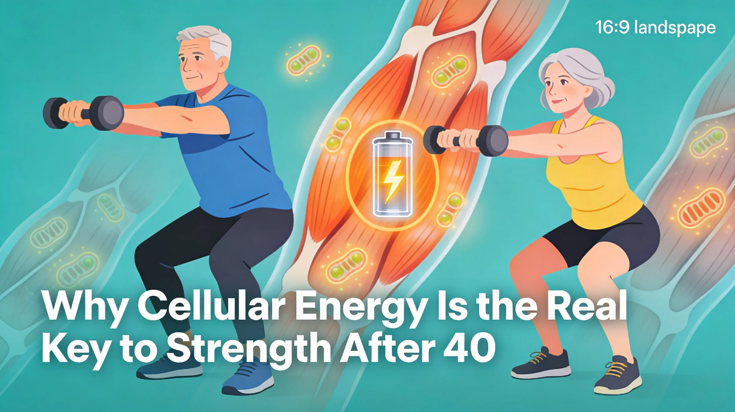 Why Cellular Energy Is the Real Key to Strength After 40