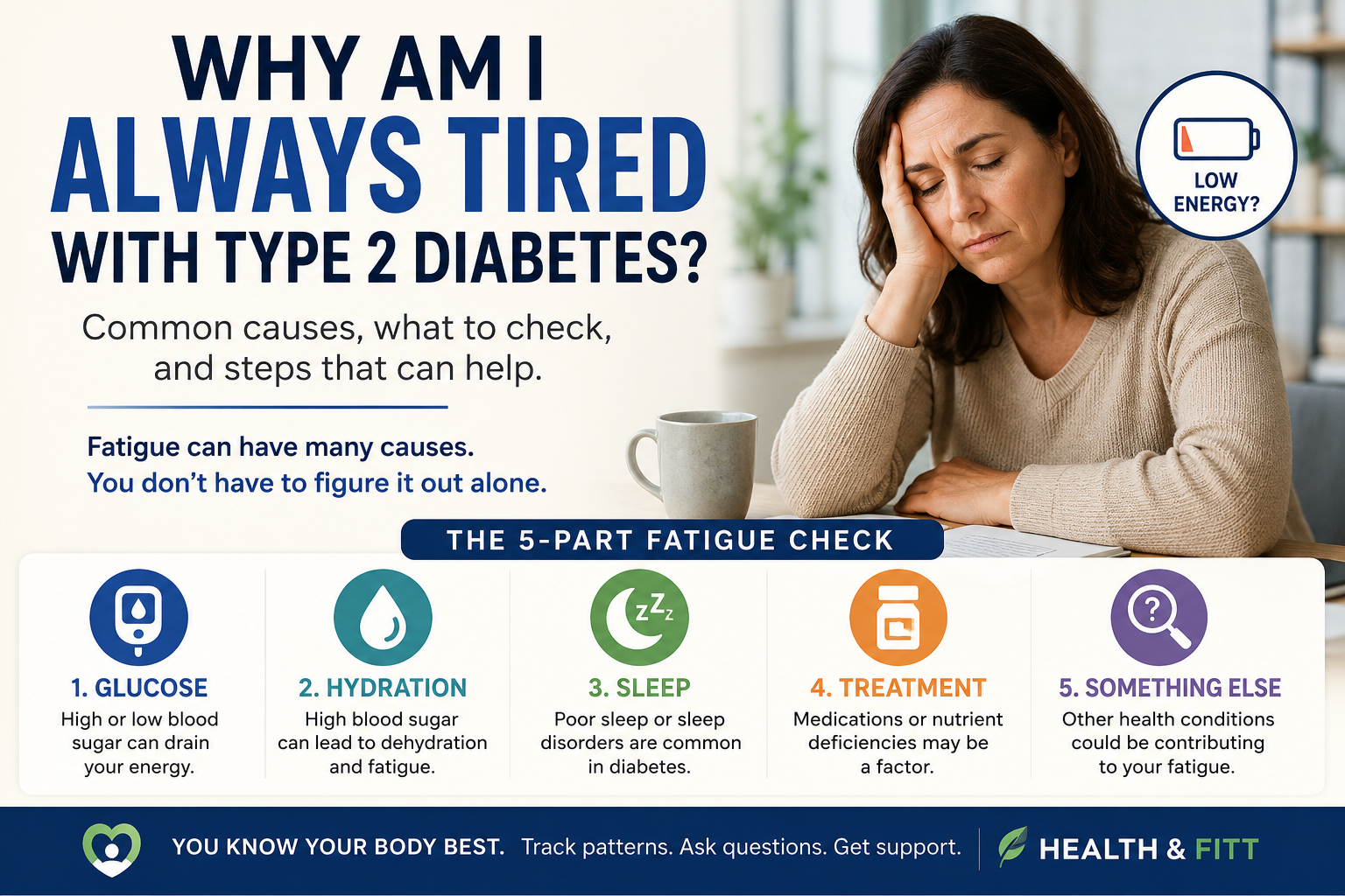 Why Am I Always Tired With Type 2 Diabetes?