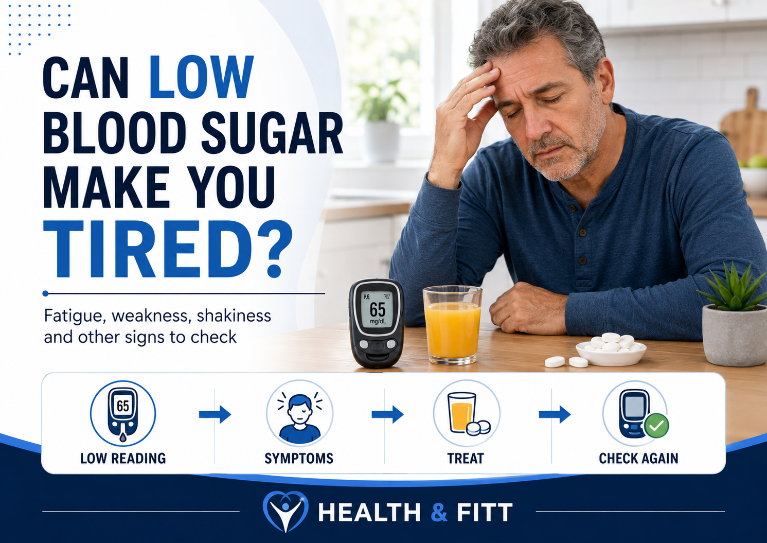 Can Low Blood Sugar Make You Tired?