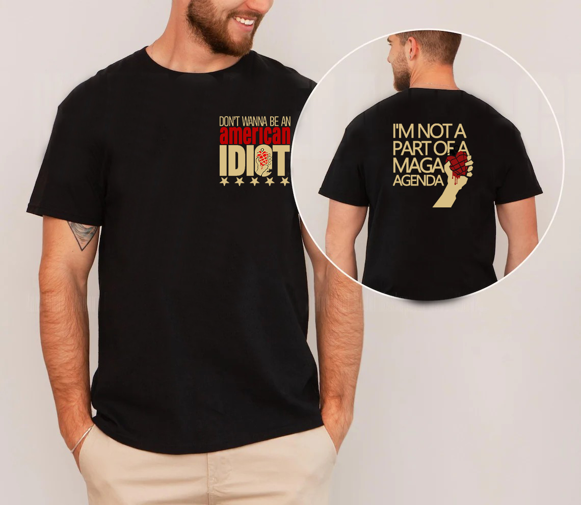 'I'm Not Part of the MAGA Agenda' Statement Shirt