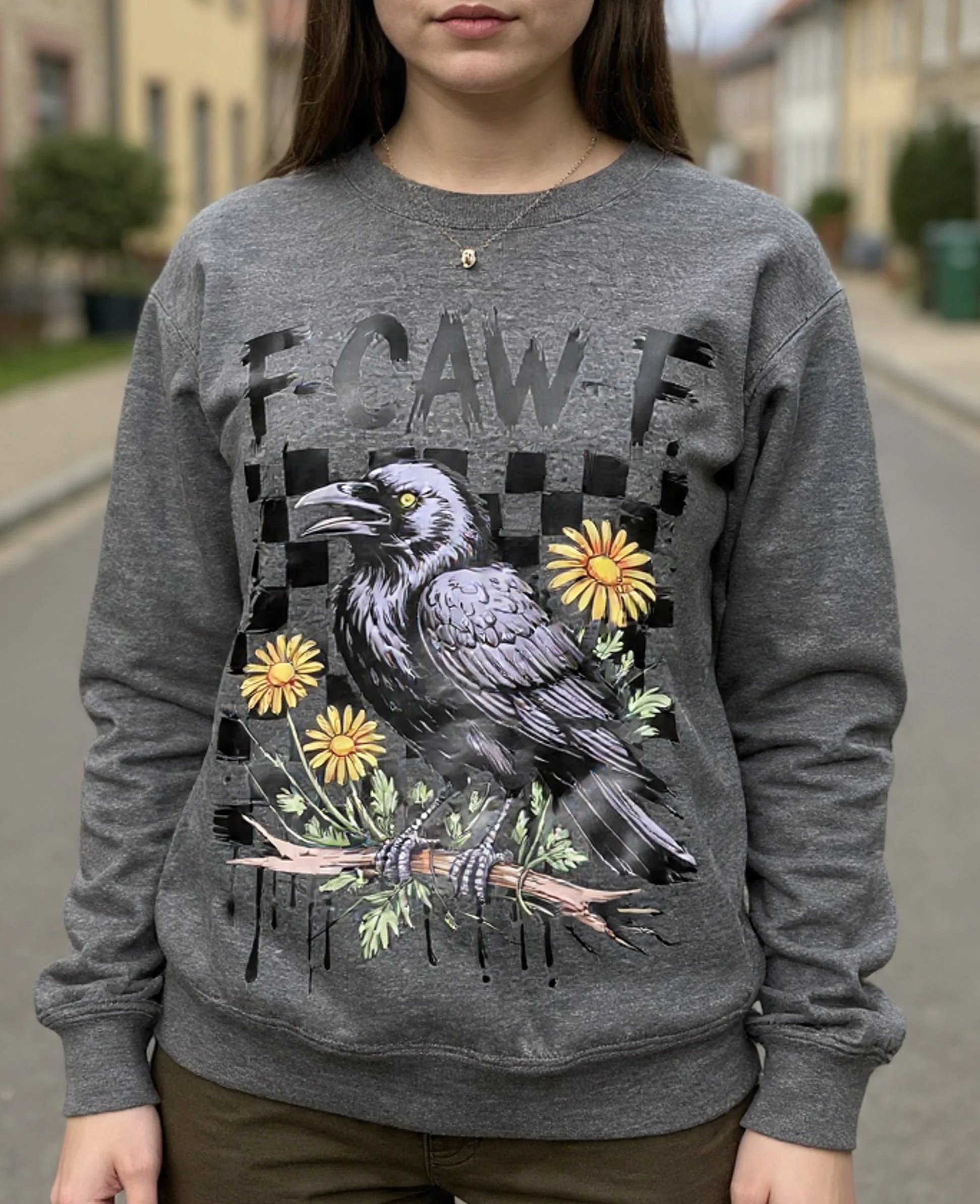 F-caw-F sweatshirt