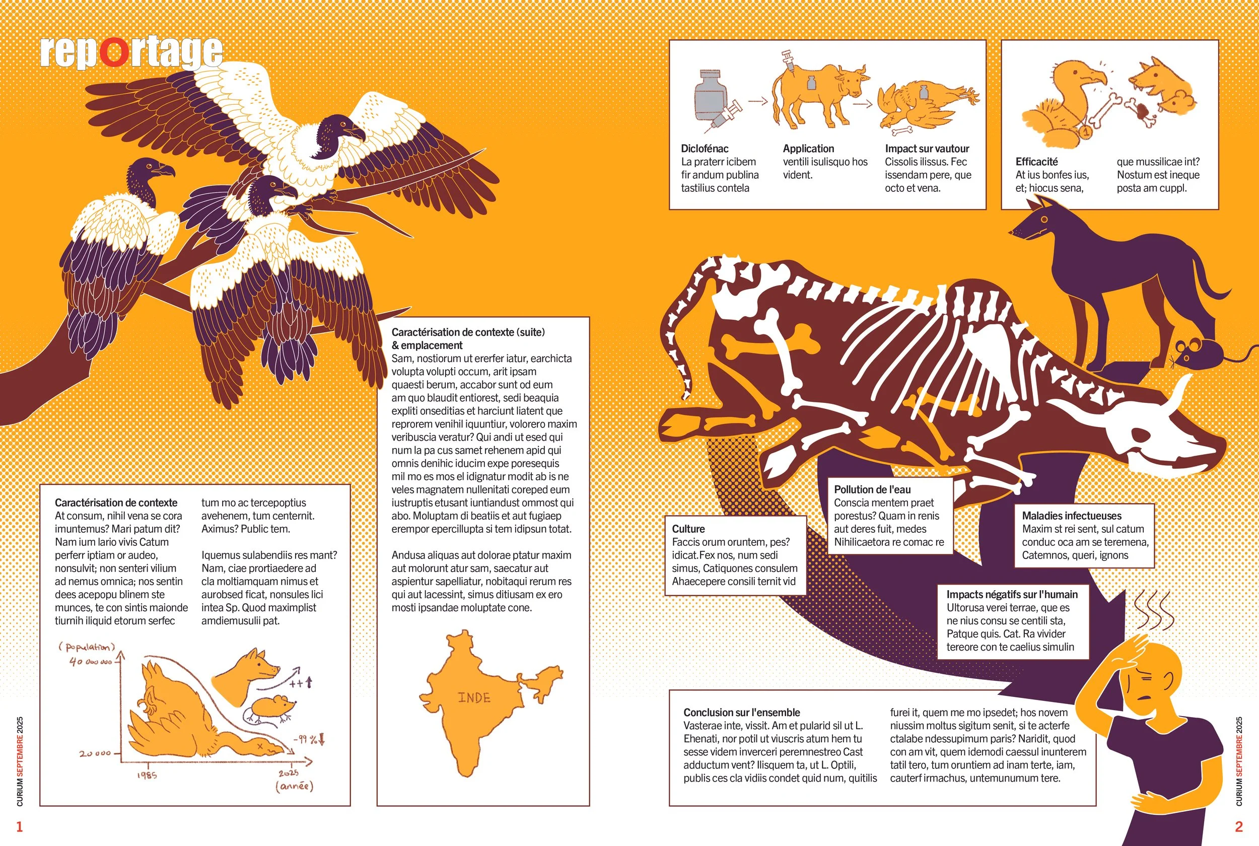Curium: dans l'ombre du vautour