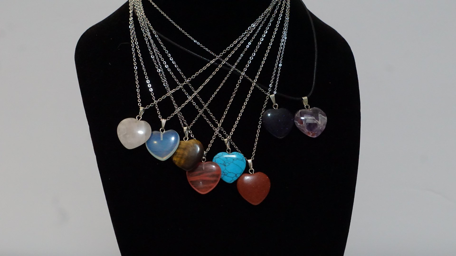 Heart Crystal Necklace