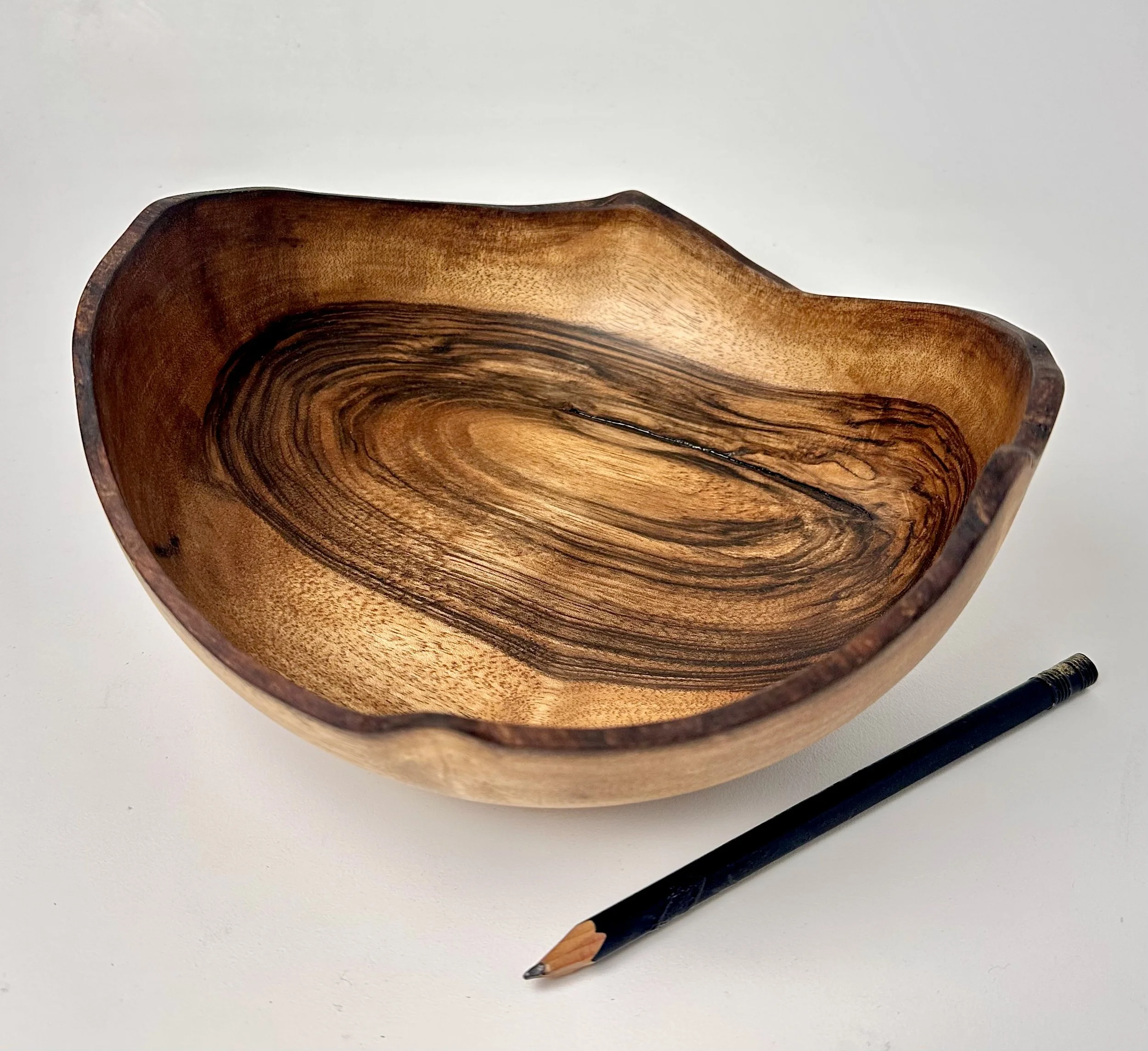 Walnut dish, 11” x 3”