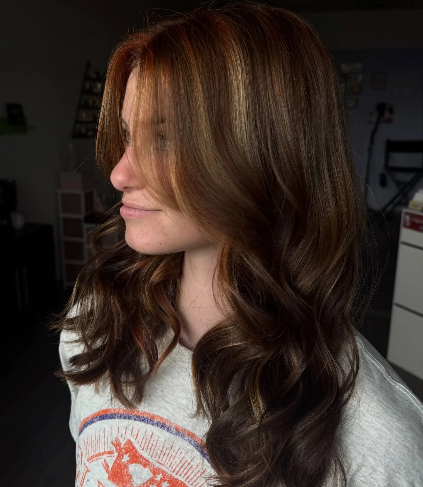 Cinnamon spice🧡🤎

#fallhairinspo #gvlschair #greerschair #taylorsschair #accepingnewclients