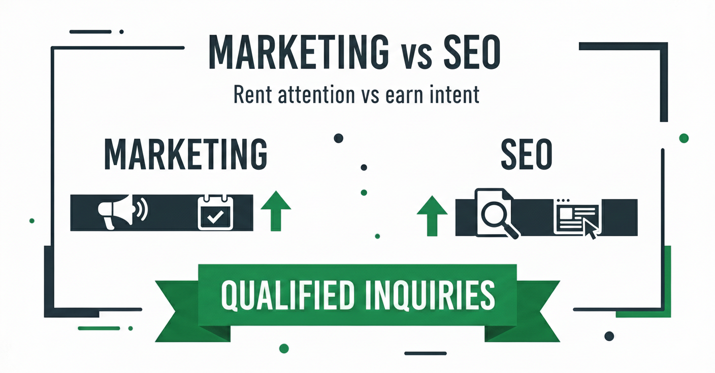 Financial Advisor Marketing vs SEO: What Drives Qualified Leads