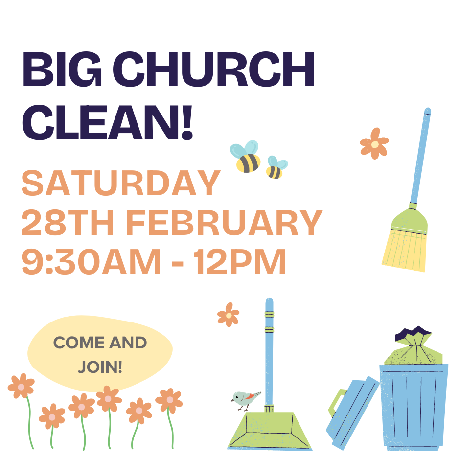 Big Church Clean!