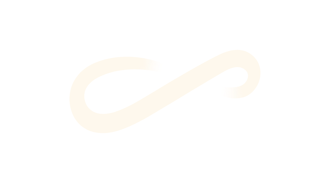 Black background with a white infinity symbol.