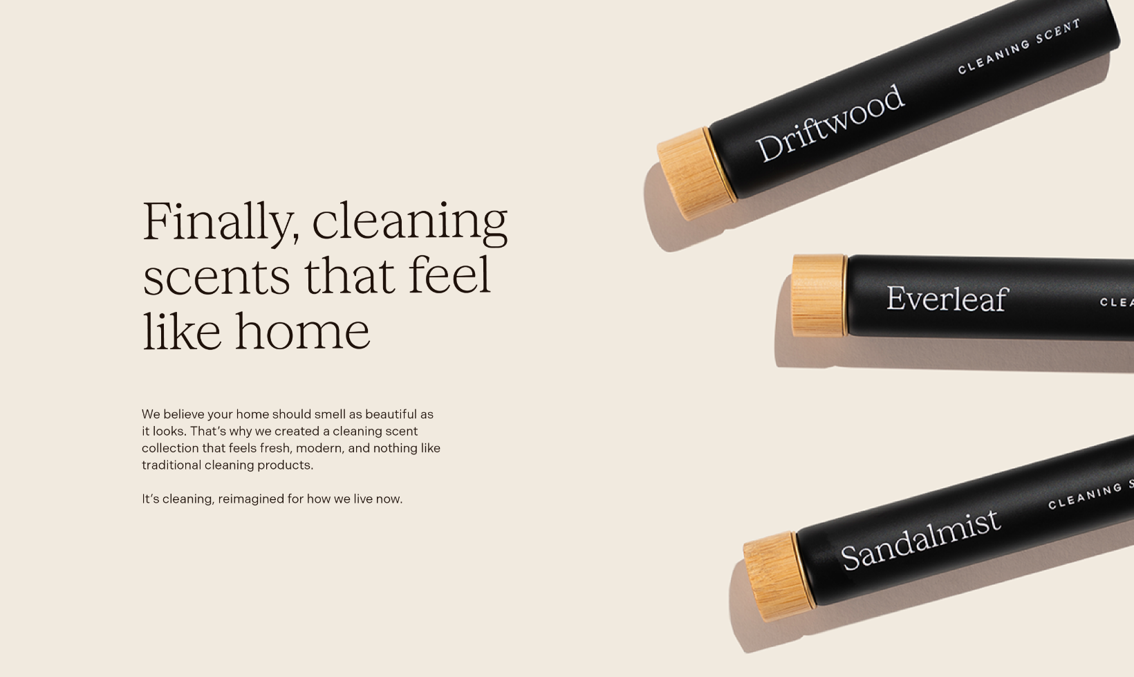 Adora sustainable cleaning brand messaging