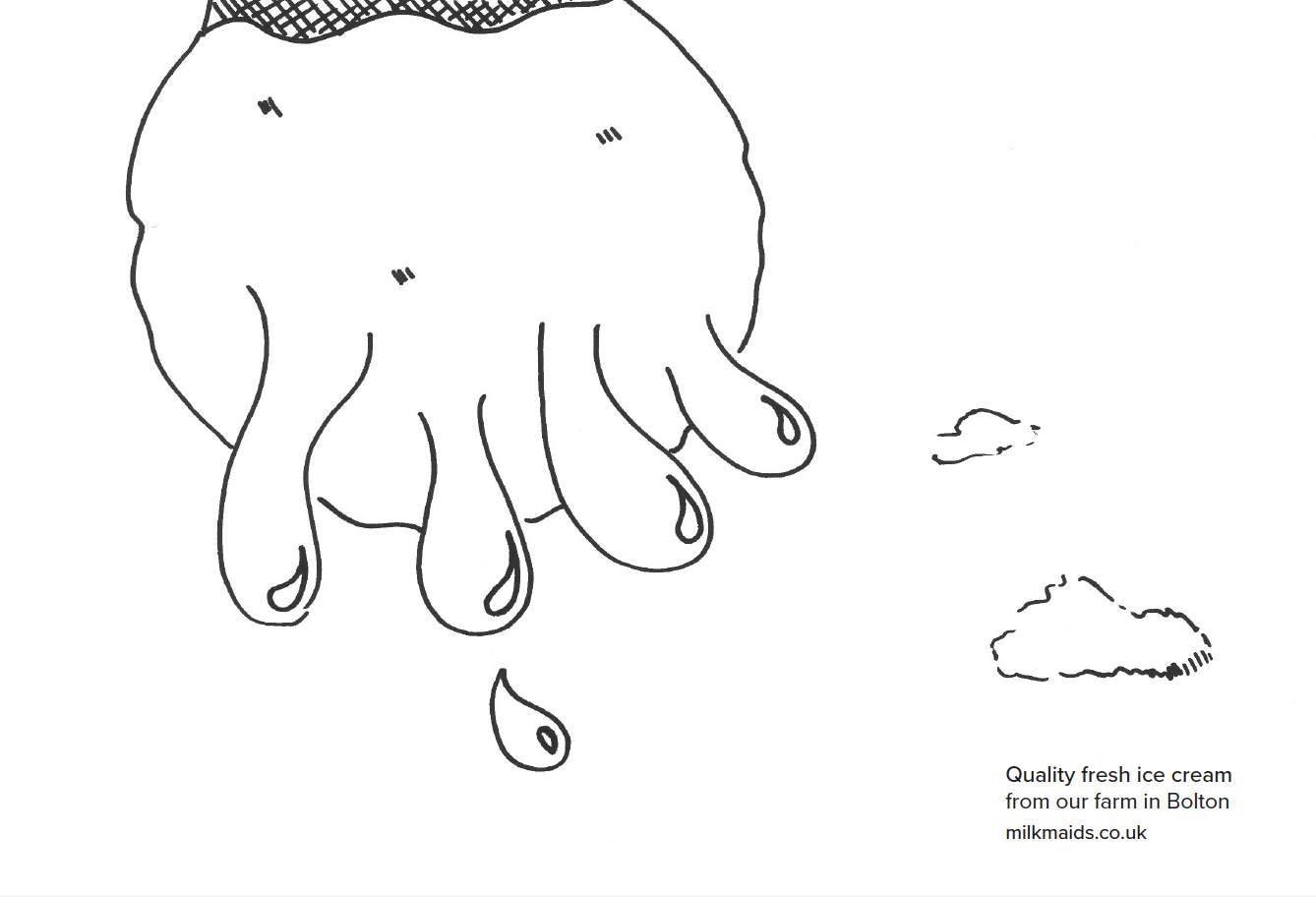 The craft to make the cream.