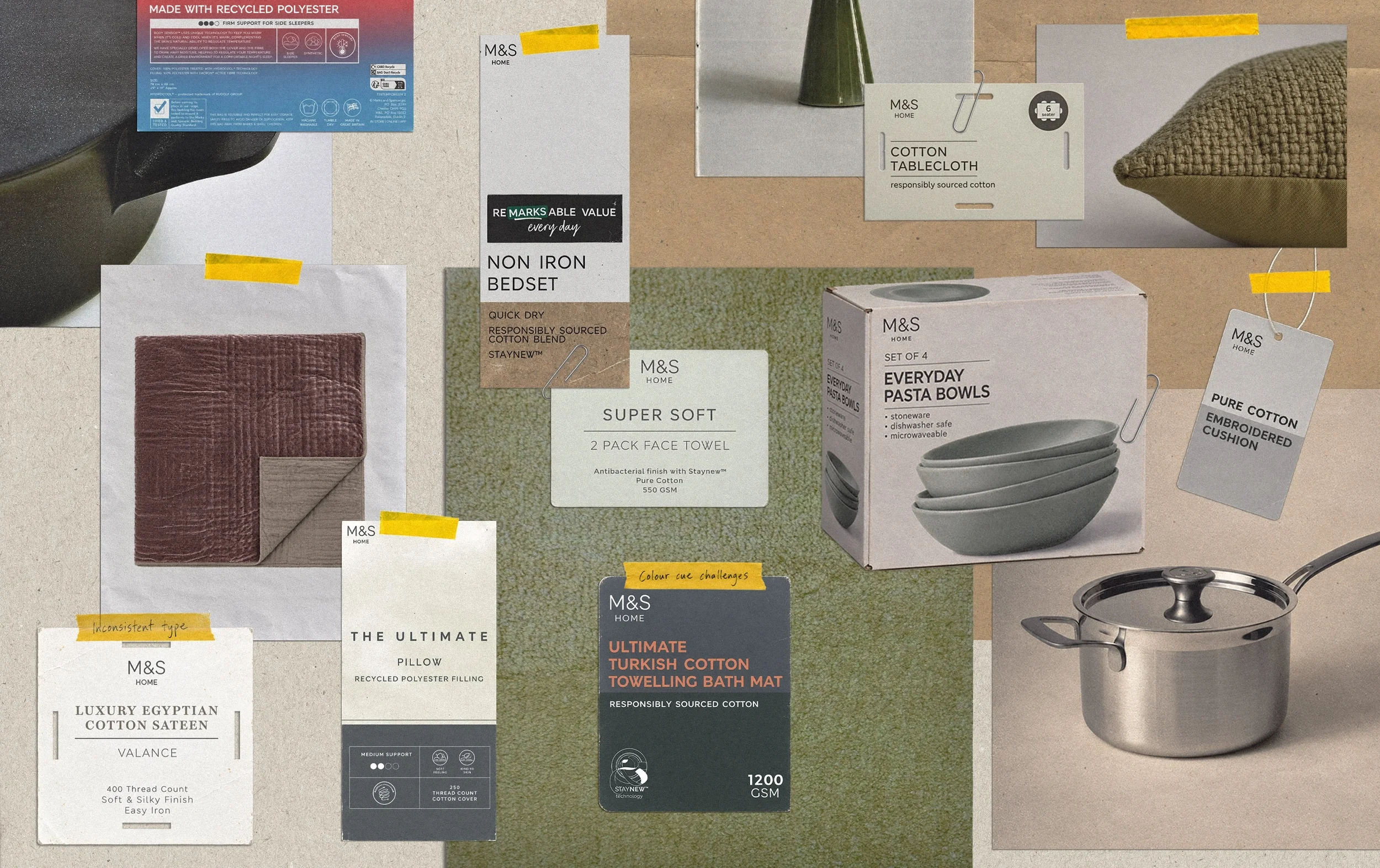 M&S packaging showing restrained premium design