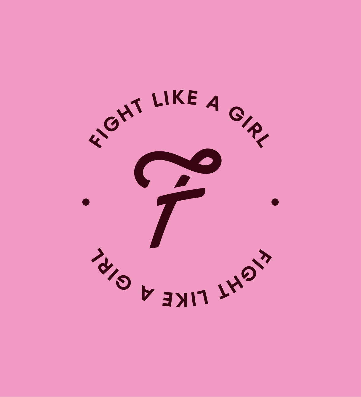 A modern fitness icon designed to build community and authority, deliberately steering clear of predictable sports clichés