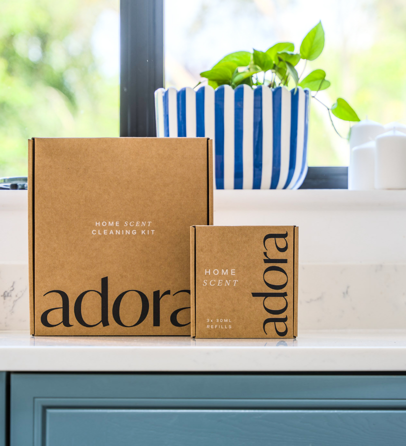 Adora sustainable cleaning branding photography