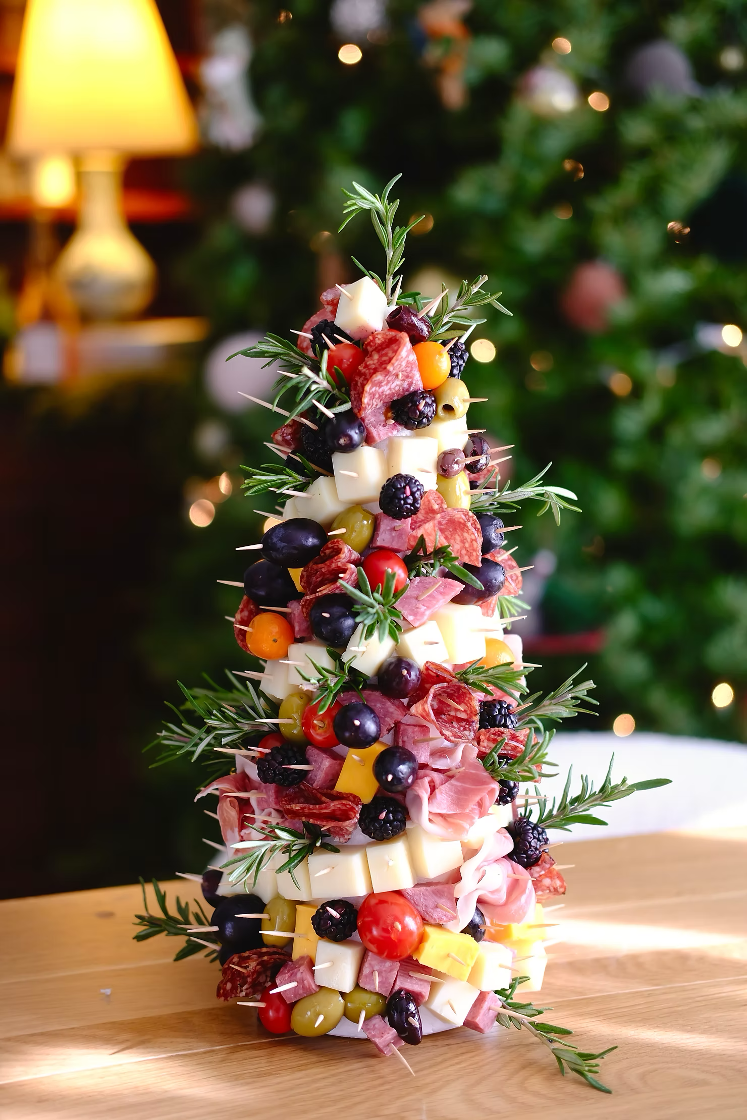 Christmas Charcuterie Tree Centerpiece