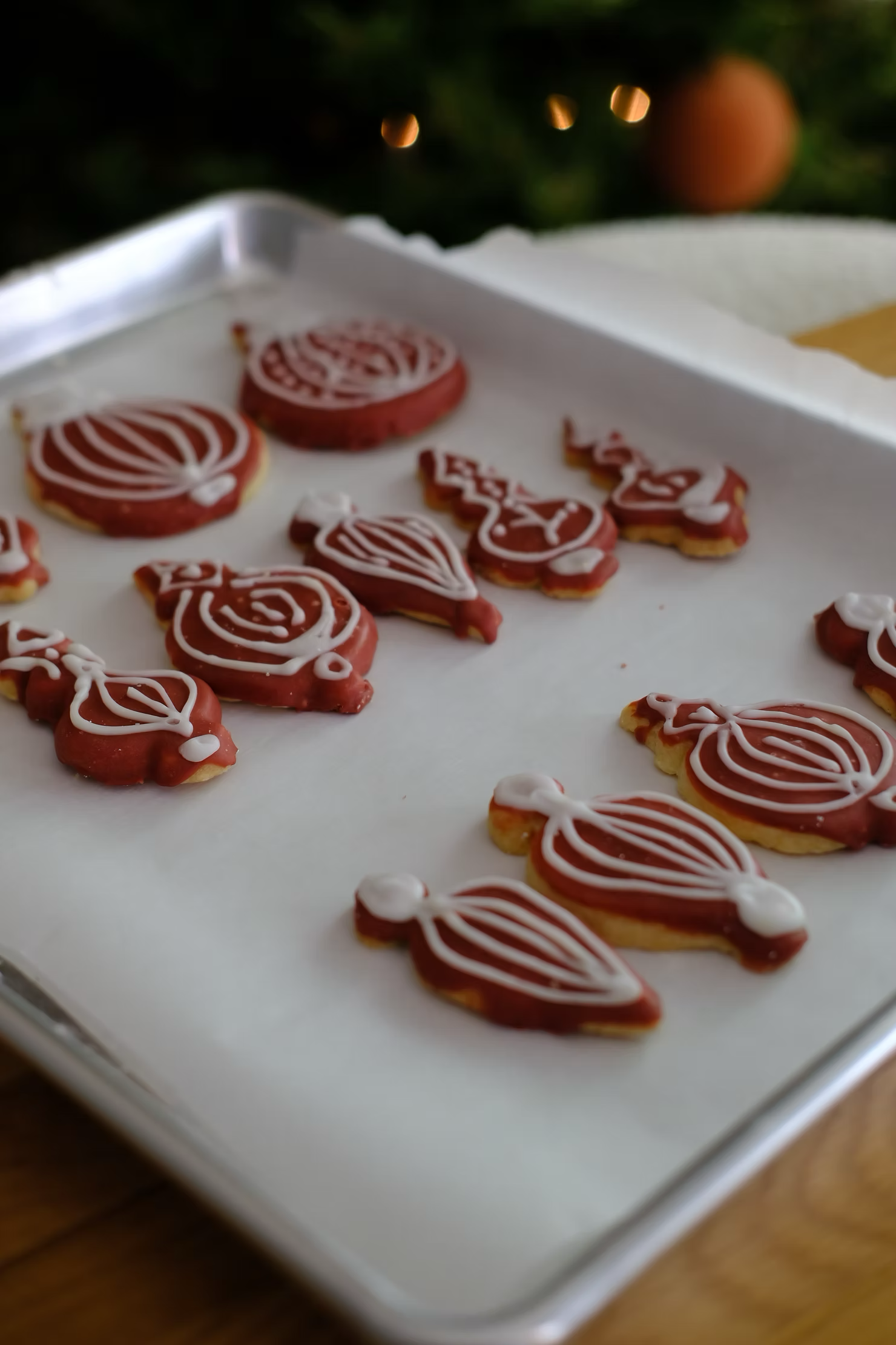 Festive Ornament Cookies