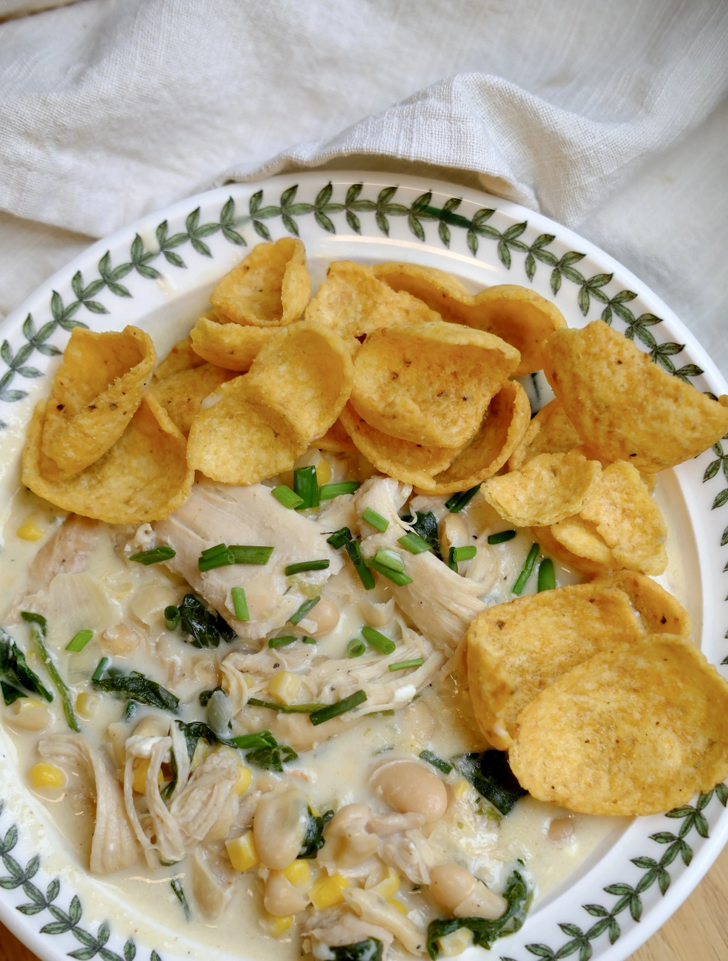 The Creamiest White Chicken Chili
