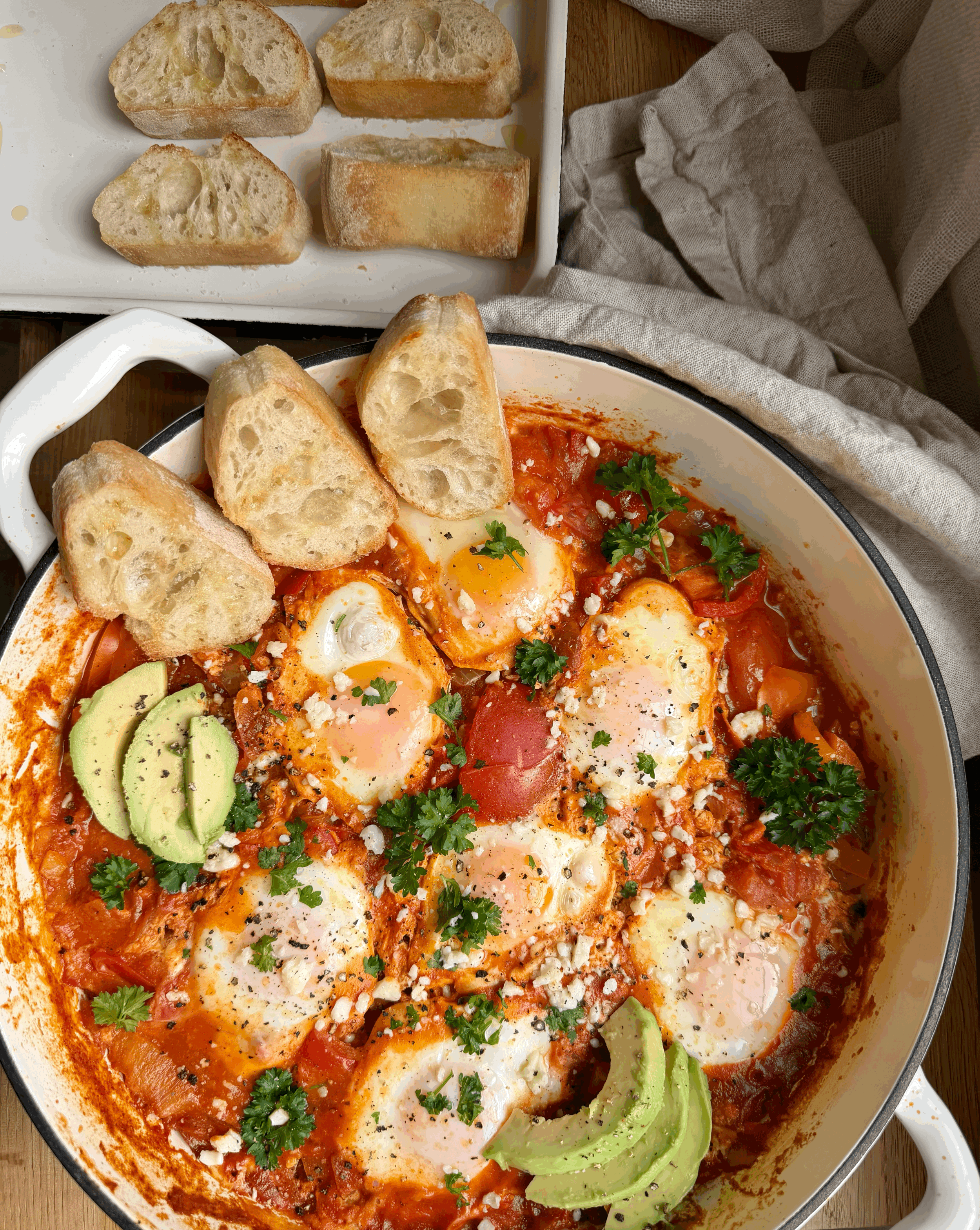 Sunday Brunch Shakshuka With Juicy Campari Tomato's