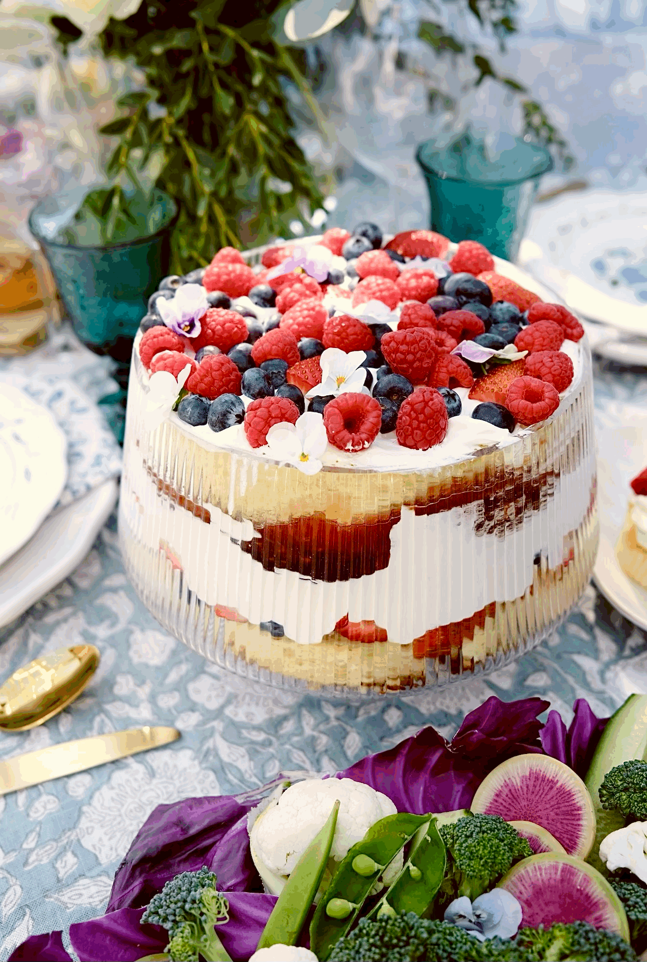 Strawberry Shortcake Trifle