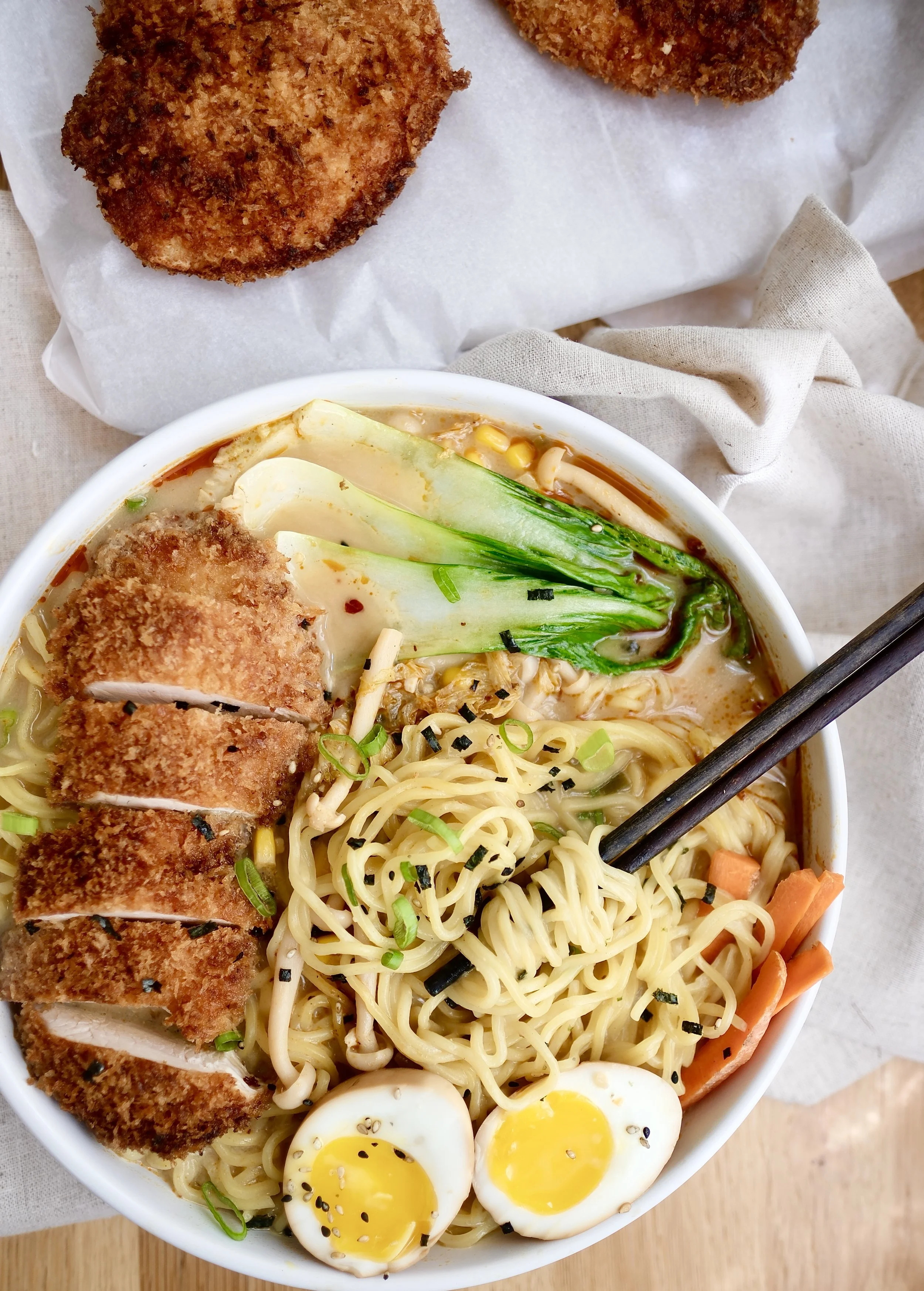 Chicken Katsu Miso Ramen