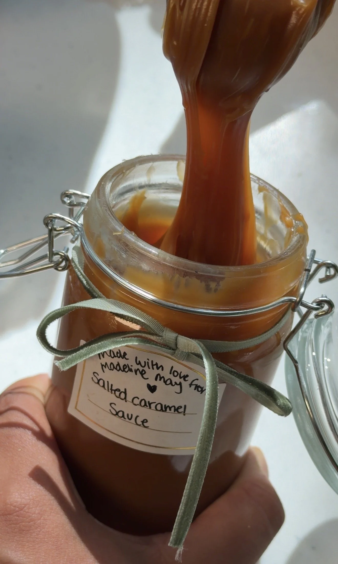 Homemade Salted Caramel Sauce