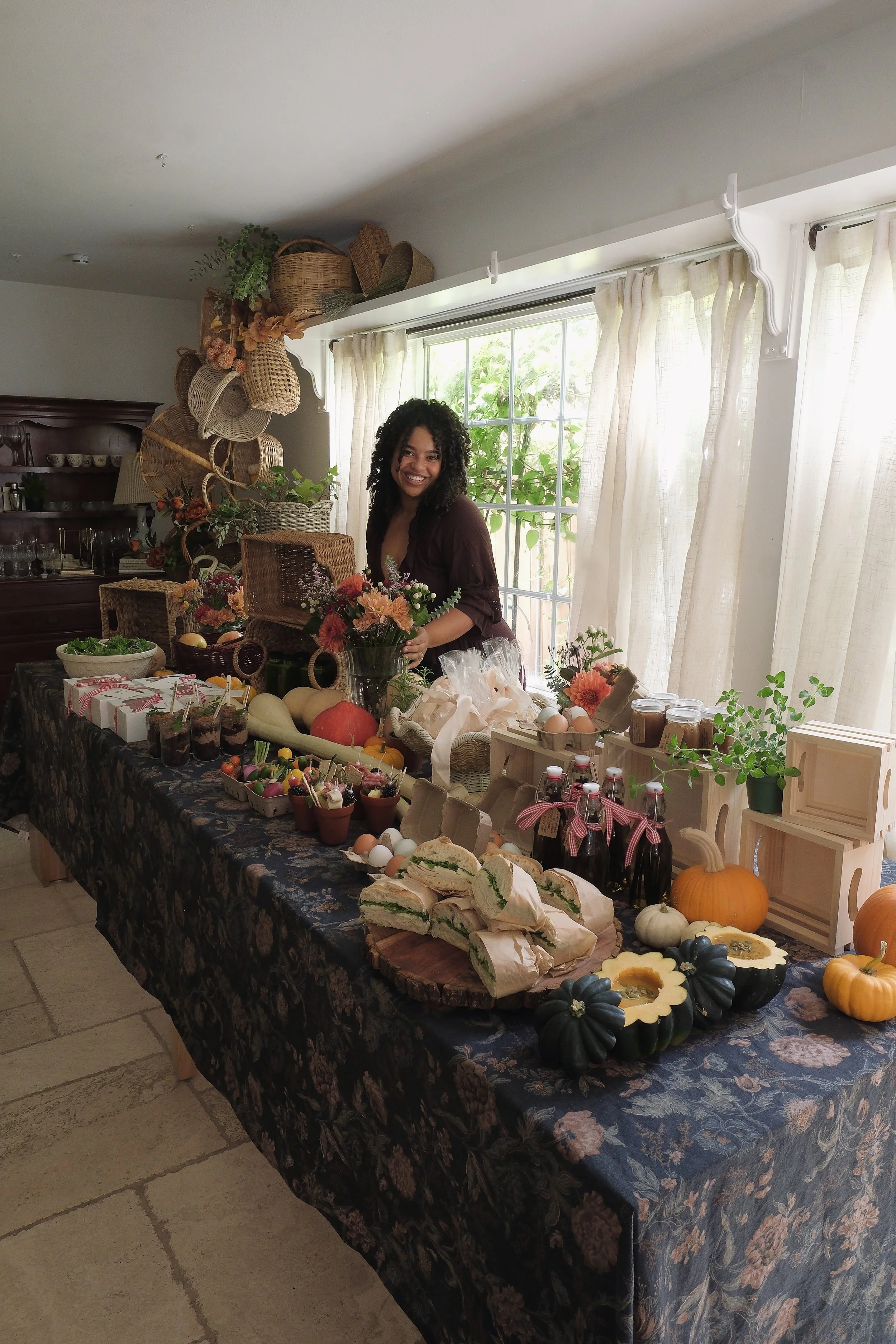 Turning My House Into A Fall Farmer’s Market For My Friends